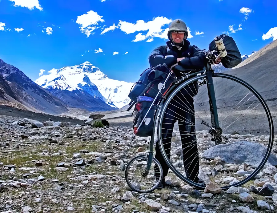Penny farthing mountain bike top