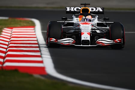 Max Verstappen İstanbul Park'ta