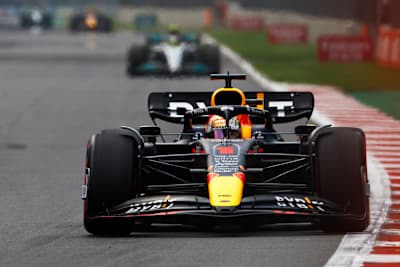Max Verstappen of Oracle Red Bull Racing at the Mexican Grand Prix on October 30, 2022.