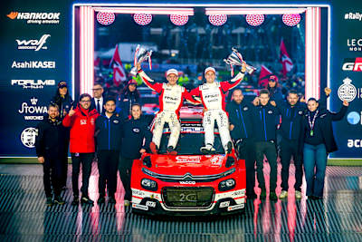 Léo Rossel claimed his maiden WRC2 victory on Rallye Monte-Carlo.