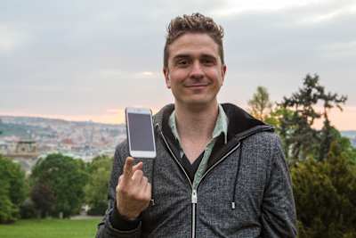 Magik Adam Trent w Pradze