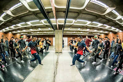 Neguin predă un workshop la Red Bull BC One 2019 Camp în Sao Paulo