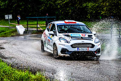 Taylor Gill contesting 2025's ERC Croatian round