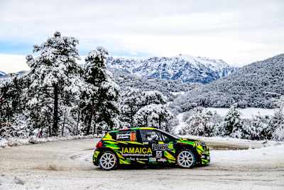 Marchino debuted the livery on Rallye Monte-Carlo