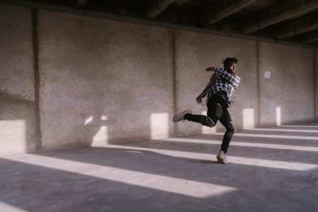 Blayke during the filming of Uncredited in Lagos, Nigeria