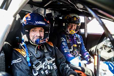 Hammond joined M-Sport Ford driver Josh McErlean at Secto Rally Finland