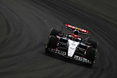 Yuki Tsunoda of Scuderia AlphaTauri at the British Grand Prix on July 9, 2023.