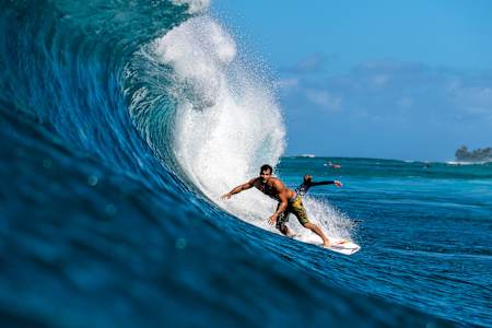 Michel Bourez en Backdoor