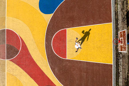 Dusan Bulut performs during the photo shoot session in Serbia on March 4, 2023.