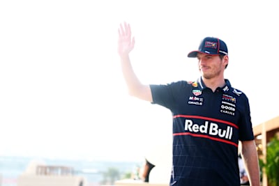 Max Verstappen looks on in the Paddock during previews ahead of the F1 Grand Prix of Abu Dhabi at Yas Marina Circuit on December 04, 2025 in Abu Dhabi, United Arab Emirates. 