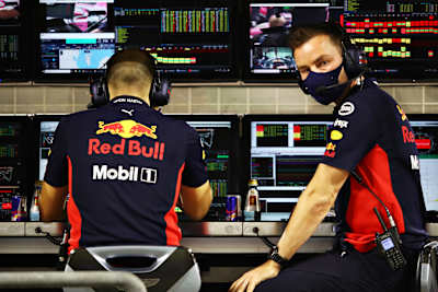Simon Rennie Watches On From The Pit Wall In 2020