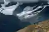 Matthias Guntersperger and Nicolas Wicki ride Zermatt's Banani trail on 24 July 2018.