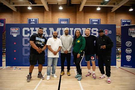 The friends and commissioners of the Red Bull PABC.