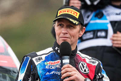 Petter Solberg (NOR) seen during the World Rally Championship Great Britain in Llandundo, Great Britain on October 6, 2019.