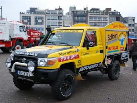 La freidora Ch’ti Friterie en el Dakar 2009