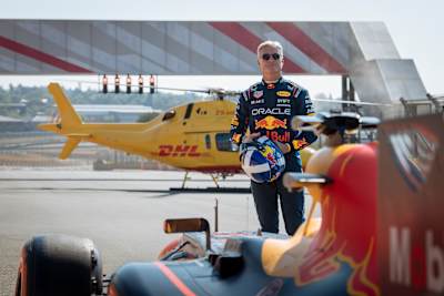 David Coulthard poses for a portrait during filming of Racing Around Kyalami in Johannesburg, South Africa on October 4, 2024.
