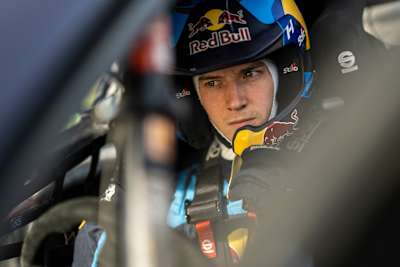 Timmy Hansen looks to consolidate his runner-up place in Germany. 