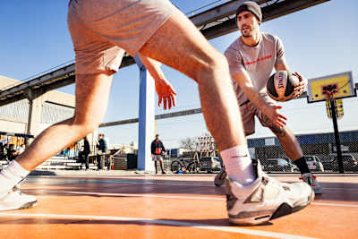 Dusan Bulut at Red Bull Half Court world final in Cairo, Egypt 
