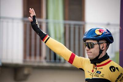 Wout van Aert as seen during the 114th Milano-Sanremo 2023, a one day race from Abbiategrasso to Sanremo, Italy, on March 18, 2023.