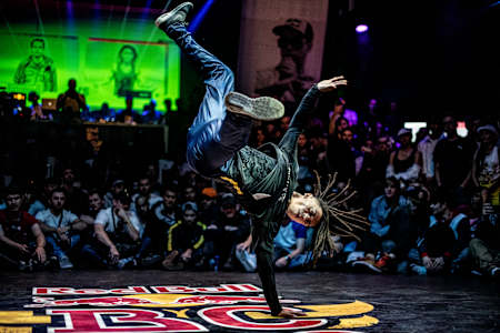 Bart na Last Chance Cypher do Red Bull BC One 2018, em Zurique (Suíça)