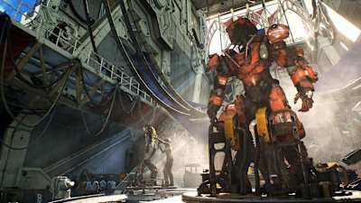 The Colossus Class suits from Anthem, the new video game from Bioware.