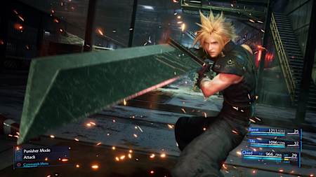Cloud Strife aus Final Fantasy 7 Remake