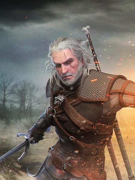 Grafika promocyjna gry Wiedźmin 3: Dziki Gon