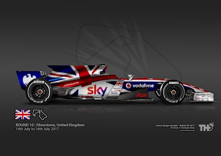 Silverstone Livery Concept by Tim Holmes Design