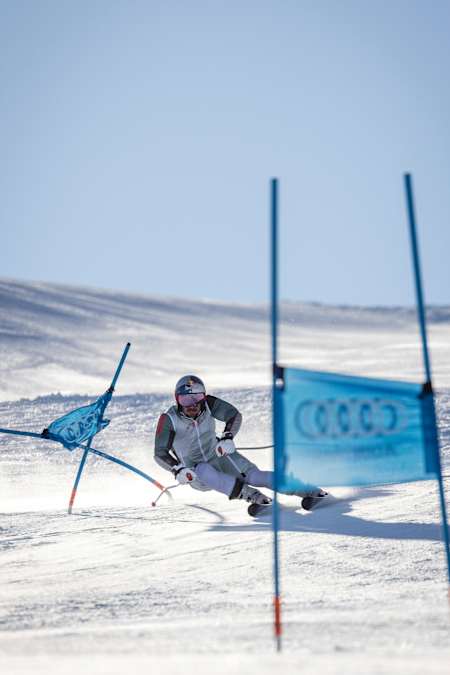 Marcel Hirscher at Roundhill Ski Area, Tekapo, New Zealand 