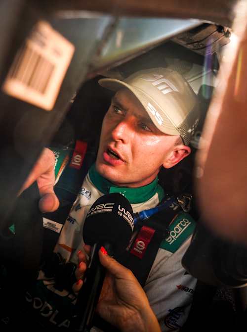 Josh McErlean was denied his best-ever result on Sunday