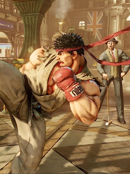 A screenshot of Street Fighter 5