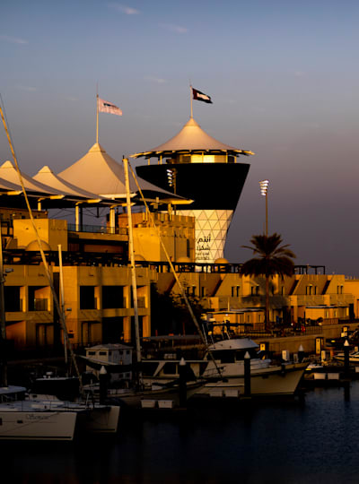 El Circuito Yas Marina en Abu Dhabi