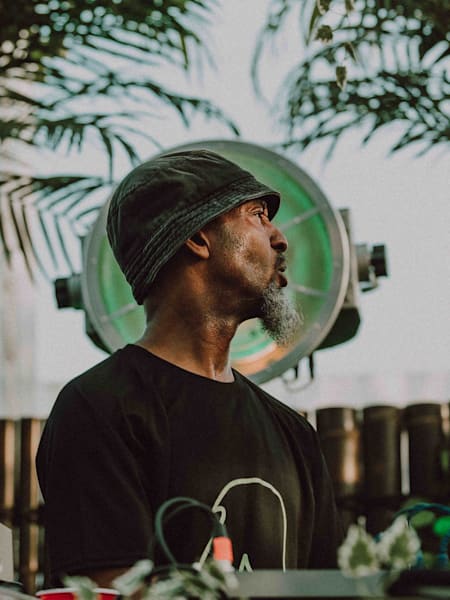 A photo of UK house music veteran Mr. G,aka Colin McBean.