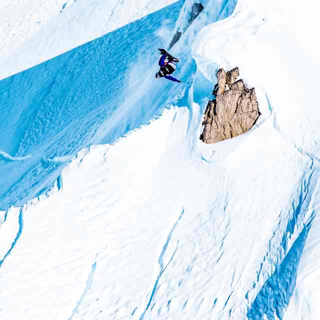 Mark McMorris competes in the men's semi final at Red Bull Natural Selection Tour at Tordrillo Mountain, Alaska, USA on 21 March, 2021.