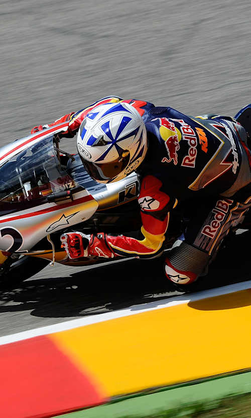 Daniel Ruiz racing at Rookies Cup 2010