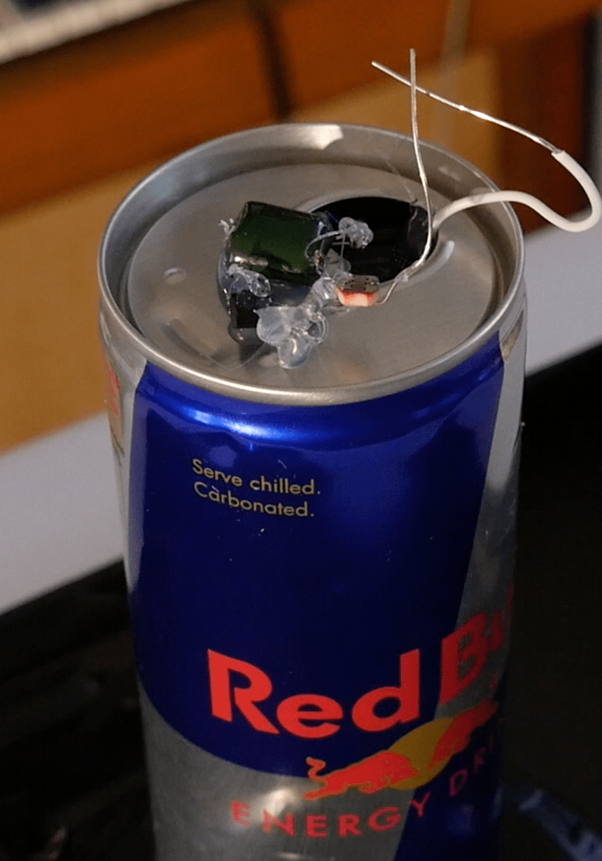 Build Your Own Synth From A Red Bull Can