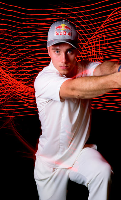 Dewald Brevis poses for a portrait during a photo shoot in Pretoria, South Africa on October 19, 2023.