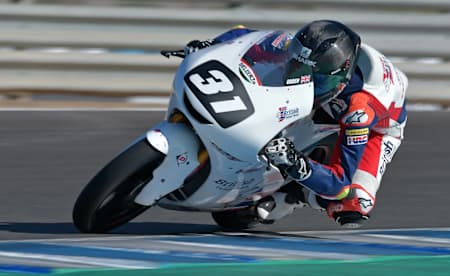 Scott Ogden on his Honda NSF250R
