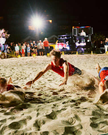 Red Bull Full Moon Beach Flags
