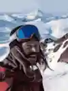 John Jackson checks lines in Kamchatka, Russia.