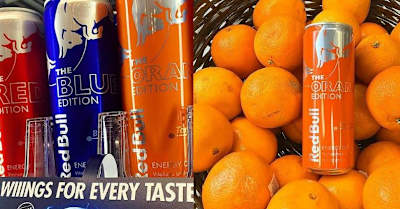 奥地利红牛推出热带橙劲能饮料