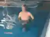 This was my first time walking without a brace on, in the pool at Harris and Ross. Walking in the pool was one of the things I learned to enjoy during my recovery.