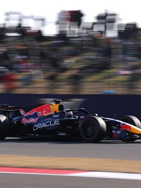 Max Verstappen driving the (3) Oracle Red Bull Racing RB22 Red Bull Ford on track during qualifying ahead of the F1 Grand Prix of China at Shanghai International Circuit on March 14, 2026.
