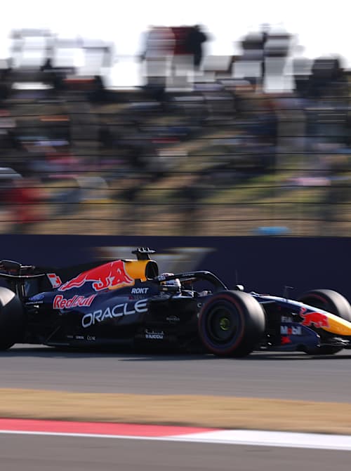 Макс Ферстаппен за кермом боліда Oracle Red Bull Racing RB22 Red Bull Ford під час кваліфікації до Гран-прі Китаю Формули-1, 14 березня 2026 року.