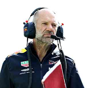 Adrian Newey With Team Radio