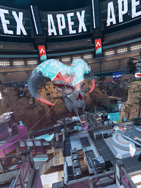 Screenshot aus Apex Legends Season 20: Breakout zeigt die neue Map Thunderdome.
