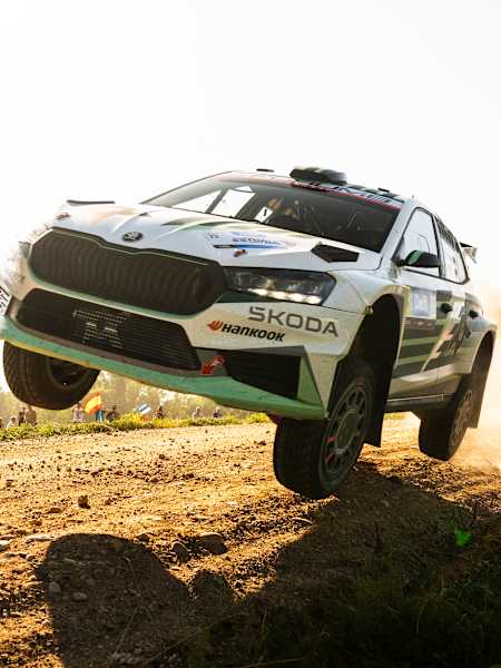 Robert Virves impressed all weekend-long on his home rally