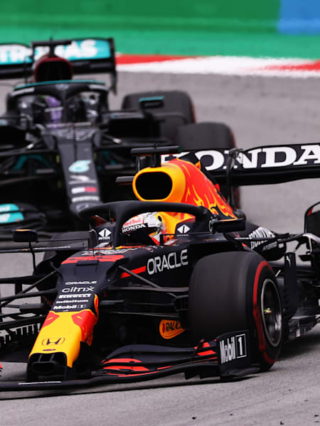 Max Verstappen of Red Bull Racing Honda at the Spanish Grand Prix on May 9, 2021.