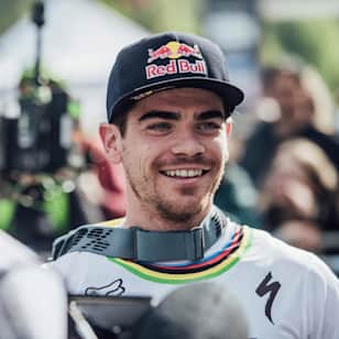 Loic Bruni seen at UCI DH World Cup in Maribor, Slovenia on April 28th, 2019