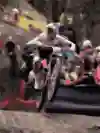 Tom Pidcock competes at UCI XCO World Cup in Crans-Montana, Switzerland, on June 23, 2024